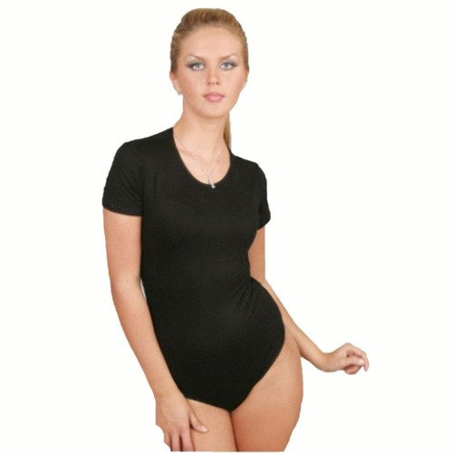 Bayan Kısa Kollu Çıtçıtlı Body 302