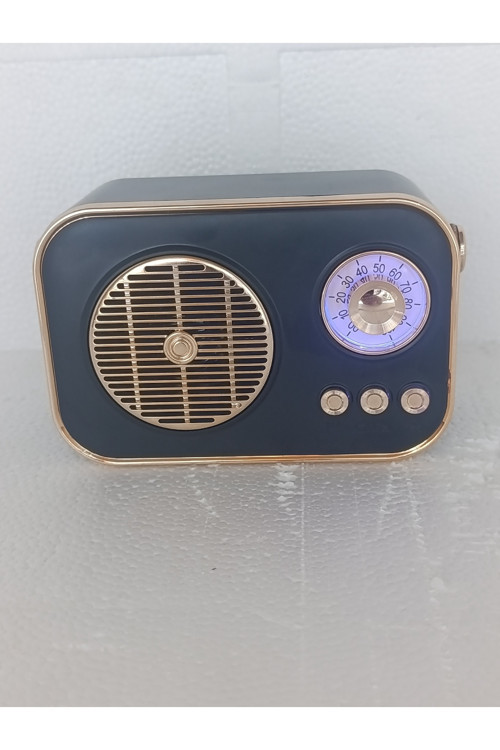 Speaker Fm Radyo Bluetooth Hoparlör Mp3 Çalar Usb Tf Aux Ses Bombası Kablosouz Hoparlör