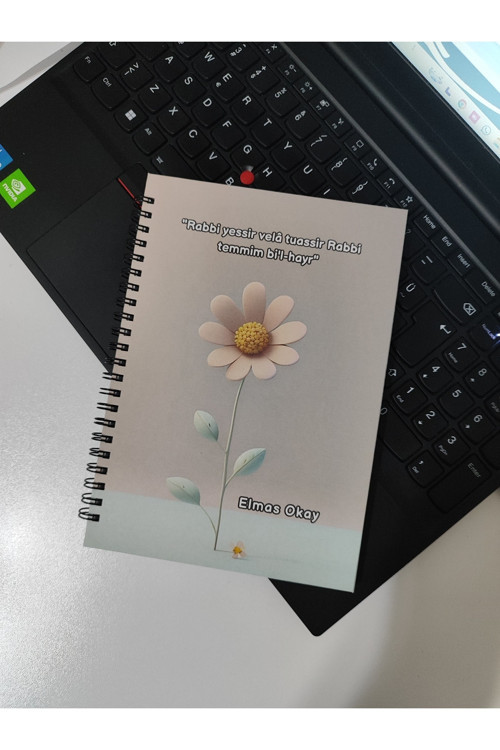 Çizgili Defter, Okul Defteri, Not Defteri, Spiralli Ajanda Boy, A5 Boy Defter
