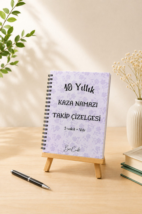 10 Yıllık Kaza Namazı Takip Çizelgesi