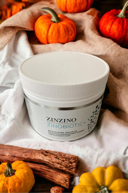 Zinobiotic+ 180 Gr. (SKT 10.2026) Beta, Probiyotik, Glukan Içeren Takviye Edici Gıda