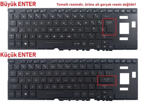 Asus 0KN1-661TU11 Klavye Işıklı (RGB)