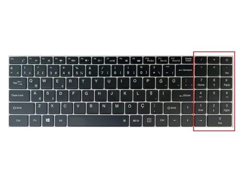 TechnoPc Aura T15S Klavye V1