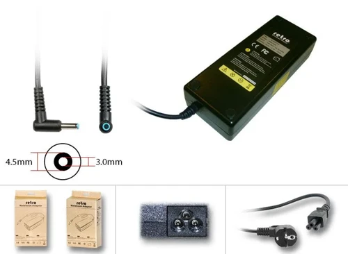 Hp 19.5V 10.3A 200W Pinli Uç 4.5mm Adaptör RETRO