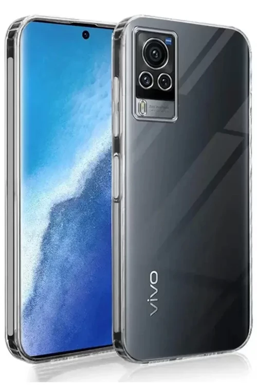 V30 5G Kılıf Lüx Şeffaf Silikon