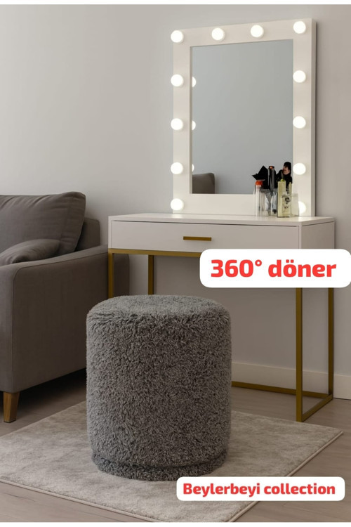 Makyaj Pufu,Berjer, Eliza 360 Derece Döner Makyaj Yapma Rahatlığı Sunar