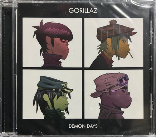 (Plak Değildir CD dir) CD Gorillaz Demon Days CD