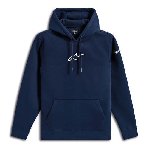 Frontal Hoodie Kapüşonlu Sweatshirt Mavi