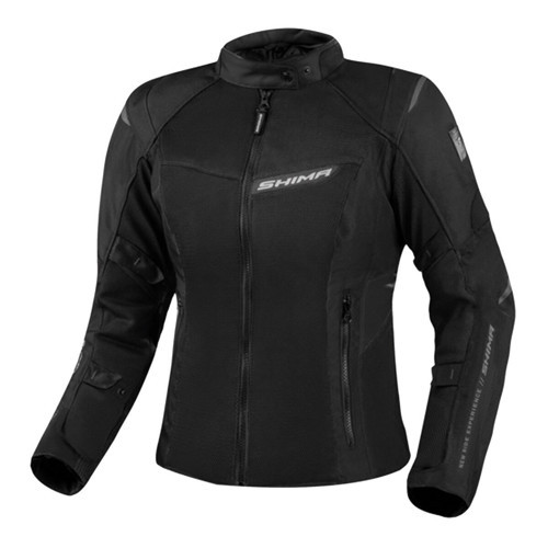 Rush 2.0 Lady Vent Korumalı Kadın Motosiklet Montu Siyah