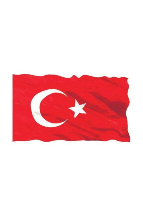 Türk Bayrağı 1.sınıf Parlak Raşhel Kumaş 3x4,5 m 300x450