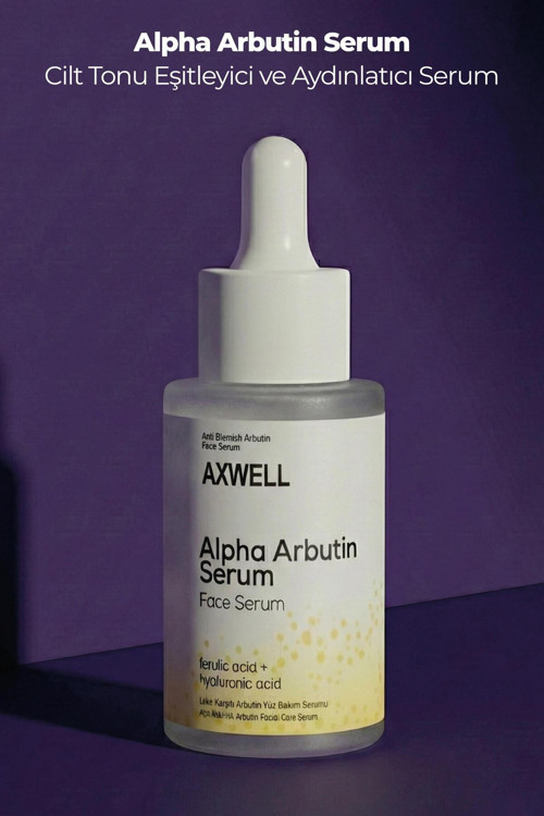 Leke Karşıtı & Cilt Tonu Eşitleyen Alpha Arbutin & Ferulic Acid & Hyaluronic Acid Aydınlatıcı Ampul