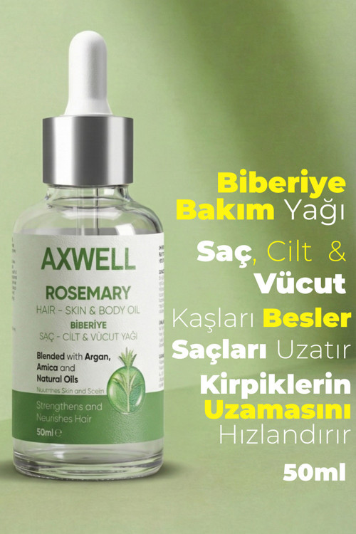 Biberiye Yağı Complexi Saç Dökülmesi Ve Yıpranmış Saçlar İçin Hızlı Saç Uzatan Arnica Saç Bakımı
