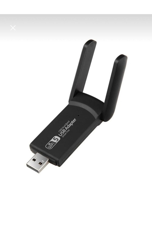 1300 Mbps Dual Band Usb 3.0 Adaptör Kablosuz Wifi Alıcı 2.4ghz 5ghz New Free Windows 7/8/10/11