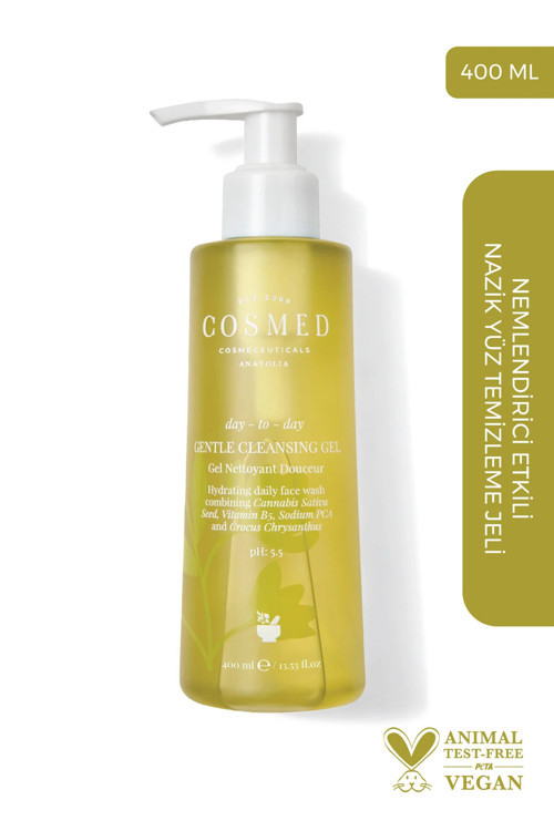 Nemlendirici Etkili Nazik Yüz Temizleme Jeli /Day to Day GENTLE CLEANSING GEL 400 ML