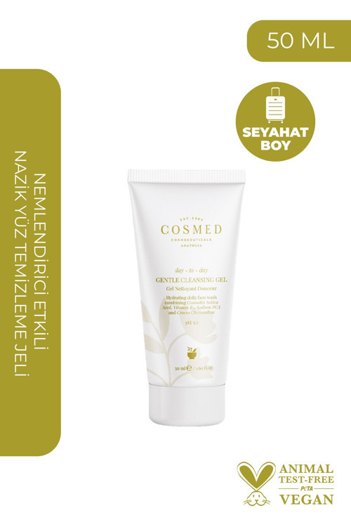 Nemlendirici Etkili Nazik Yüz Temizleme Jeli /Day-to-Day GENTLE CLEANSING GEL 50 ML