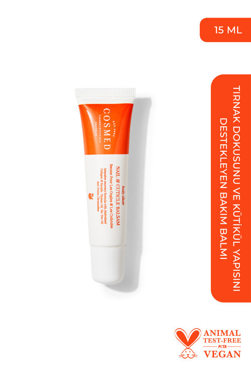 Tırnak Dokusunu ve Kütikül Yapısını Destekleyen Bakım Balmı/Body Elixir NAIL & CUTICLE BALSAM 15ML