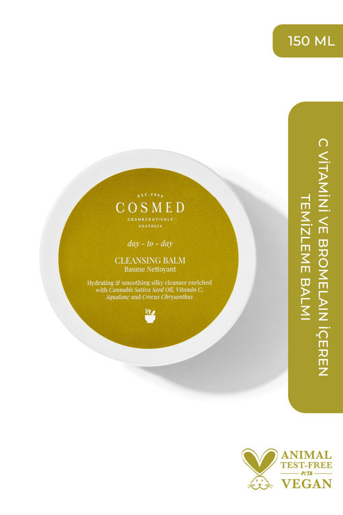 C Vitamini ve Bromelain İçeren Temizleme Balmı 150 ml /Day to Day CLEANSİNG BALM
