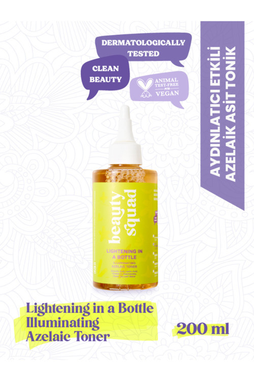 Aydınlatıcı & Leke Karşıtı Azelaik Asit Tonik 200ml Dark Spot Correcting Azelaic Acid Toner 200 ml