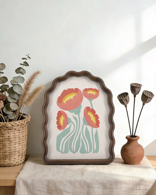 Mien Lorenz 15x20 cm Akasya Ahşap Çerçeve