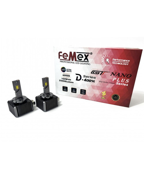 BMW 4 Serisi F32 2013-2020 KISA UZUN FAR LED AMPUL D1S GT NANO PLUS