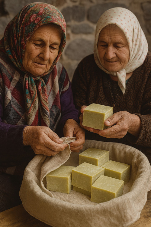 PAVİLİ Doğal Zeytinyağı Sabunu – 4’lü Ekonomik Paket El Yapımı