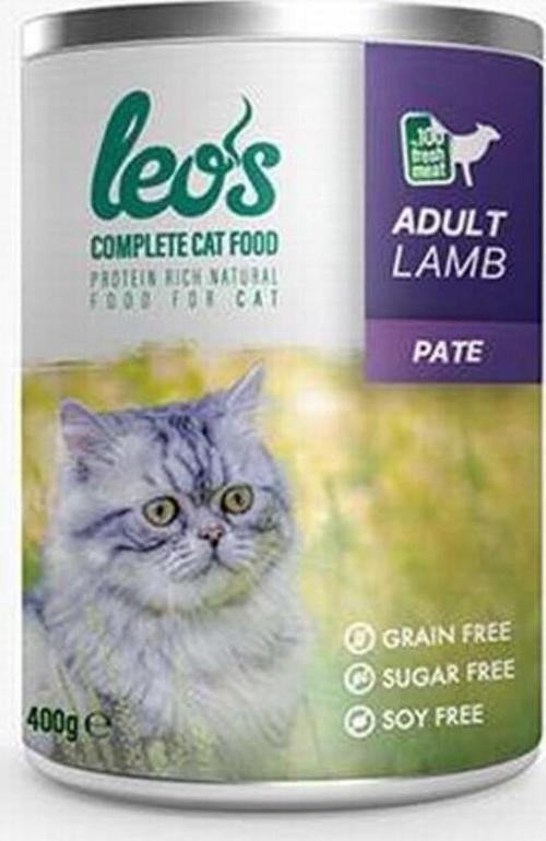 Kuzu Etli Pate Yetişkin Kedi Konservesi 400 Gr