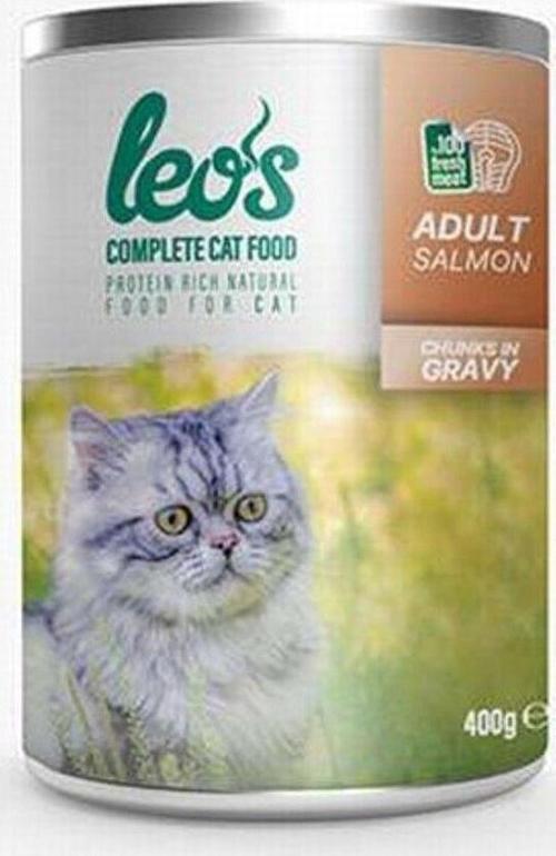 Somon Parça Etli Soslu Yetişkin Kedi Konservesi 400 Gr