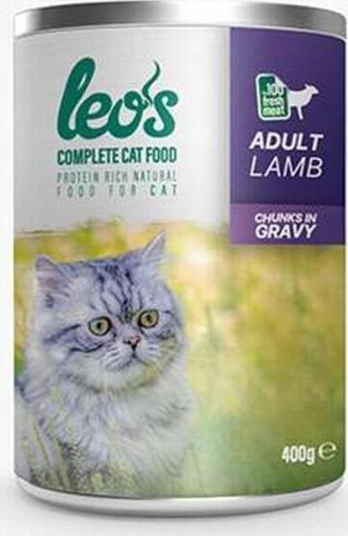 Kuzu Parça Etli Soslu Yetişkin Kedi Konservesi 400 Gr