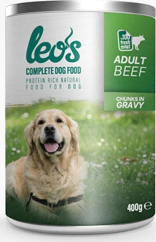 Sığır Parça Etli Soslu Yetişkin Köpek Konservesi 400 Gr