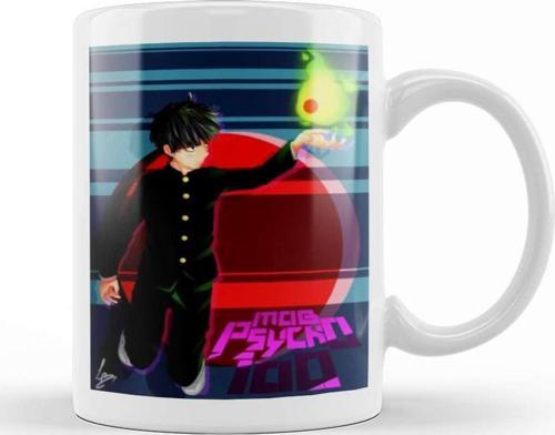 Mob And Dimple Mob Psycho 100 Kupa Bardak Porselen