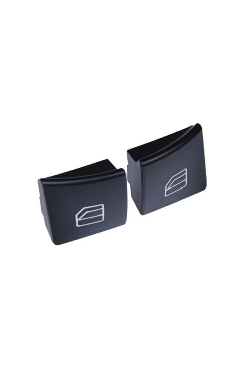 Mercedes W204 W212 Cam Açma Düğme Kapağı Ikili Set