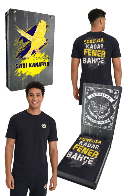 ERKEK TRİBÜN SONSUZA KADAR OVERSİZE T-SHİRT UV KUTU HEDİYELİ