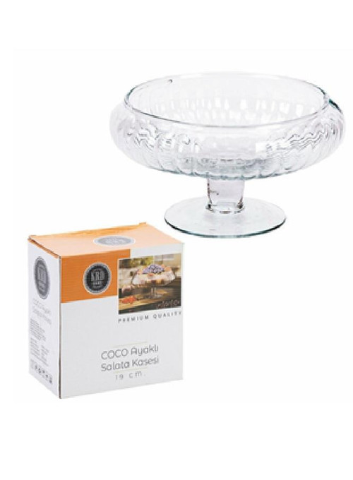 COCO AYAKLI SALATA KASESİ 19CM krd-25013/14 4133