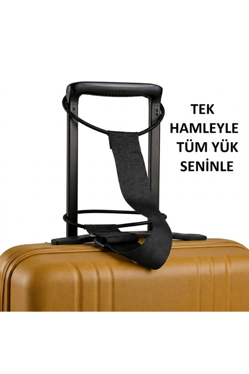 Çok Amaçlı Valiz Üstü Çanta Sabitleme Kemeri – Ayarlanabilir Bagaj Taşıma Aparatı