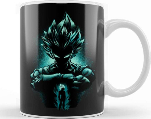 Vegeta Super Attack Vegetable Kupa Bardak Porselen