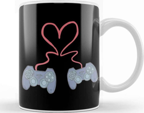 Video Games Controller Lovers Kupa Bardak Porselen