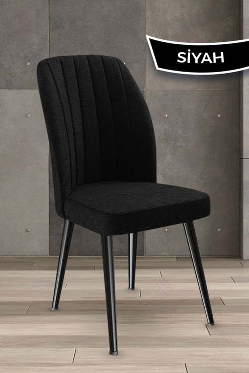 Concept Platinum Serisi Geniş Oturum Alanlı 1.Sınıf Sandalye Renk Siyah Ayaklar Siyah