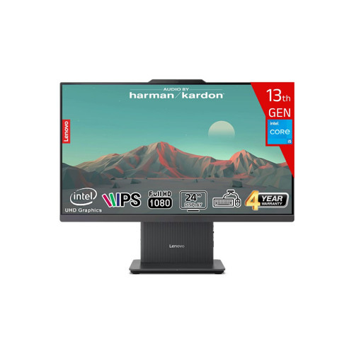 Ideacentre Aıo 24IRH9 Intel Core I5-13420H 32GB Ddr5 1tb SSD Intel UHD Graphics Freedos 23.8 IPS Fhd Siyah F0HN0057TR-32