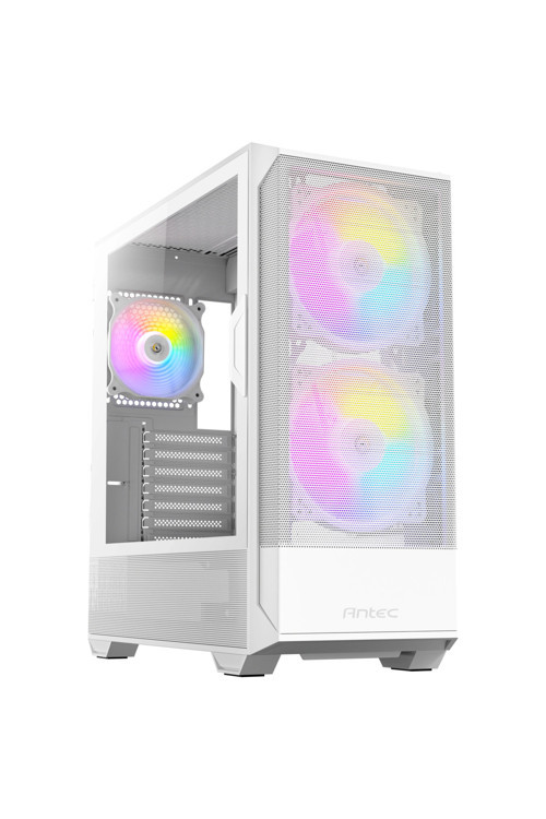 NX416L ARGB 2x160mm + 1x120mm Fanlı Mesh ATX Oyuncu Kasası Type-C Beyaz