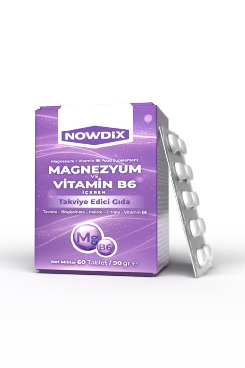 Magnezyum Ve Vitamin B6 60 Tablet