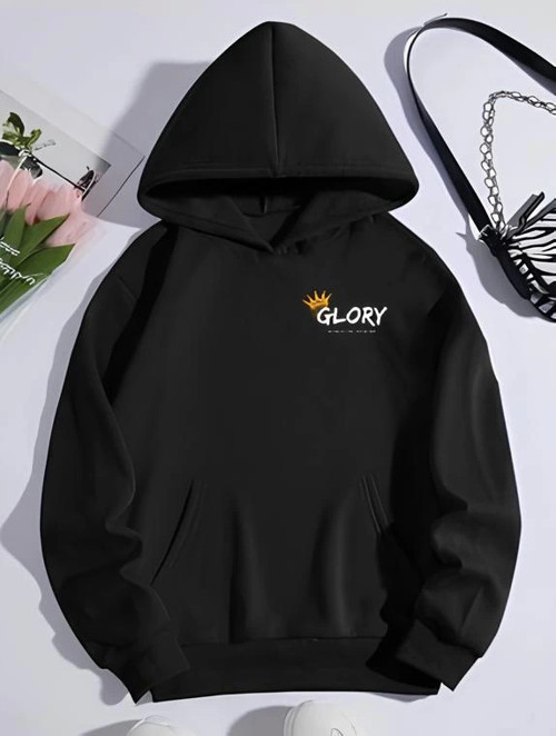 Kışlık Üç İplik Kapşonlu SweatShirt