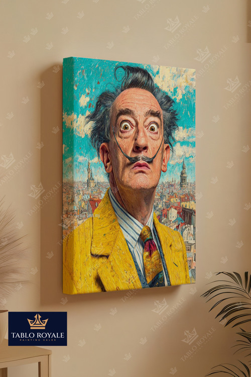 Salvador Dali Kanvas Tablo