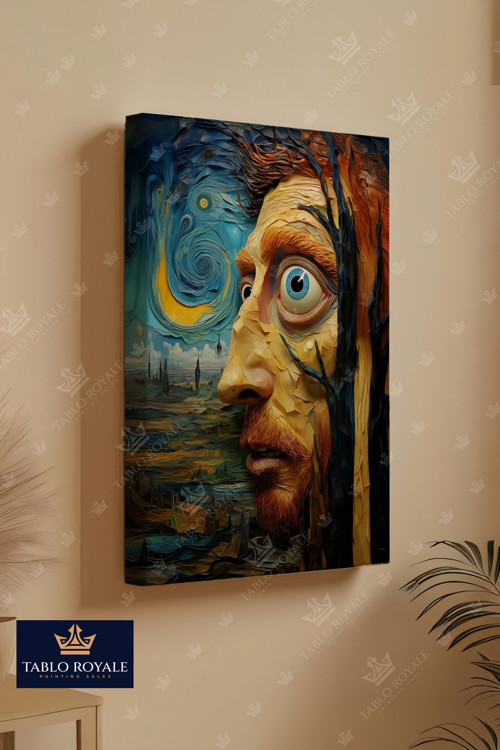 Salvador Dali Kanvas Tablo