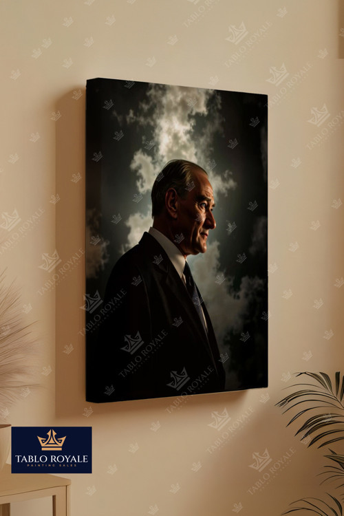 Atatürk Kanvas Tablo