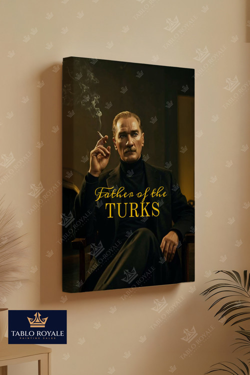 Atatürk Kanvas Tablo