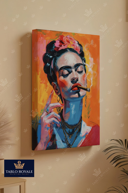 Frida Kahlo Kanvas Tablo