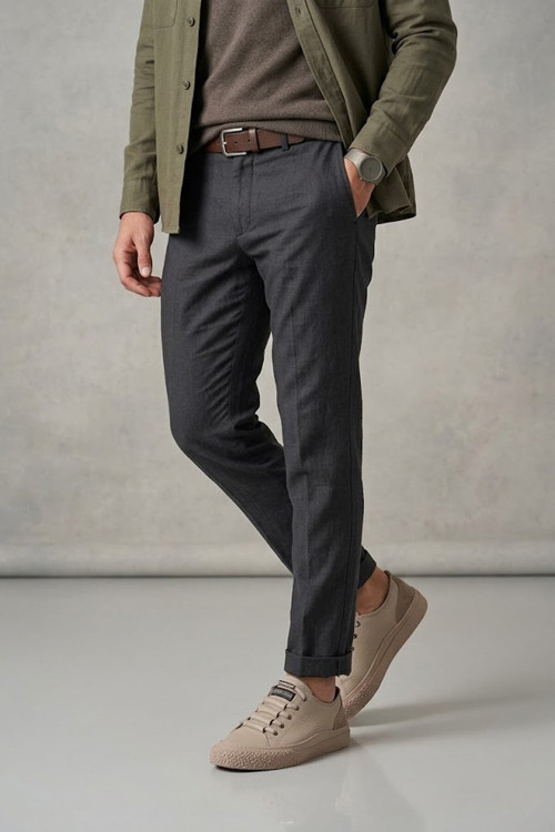 Luciano Bellini 26K-C25817 Mars Erkek Casual Ayakkabı Vizon