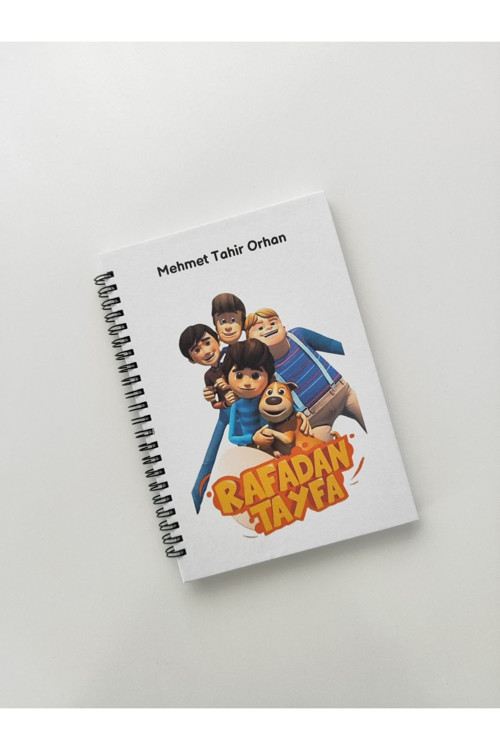 Rafadan Tayfa Temalı Spiralli Defter