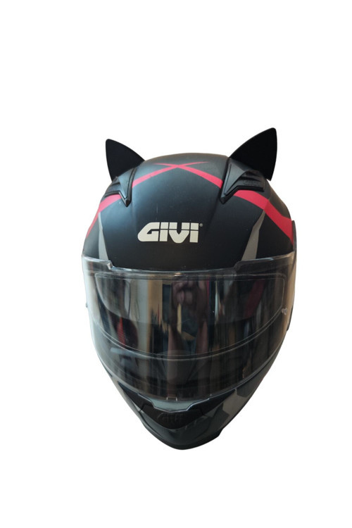 Kask süsü -Kedi kulağı siyah 20 adet