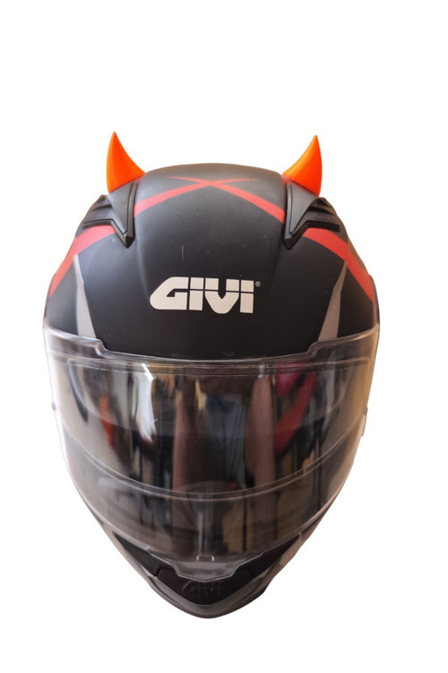 Kask Boynuzu turuncu sağ sol takım 1 çift